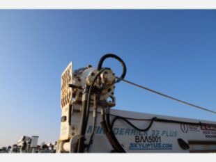 2005 Skylift MD-33 Plus Mini Digger Derrick W/Trailer