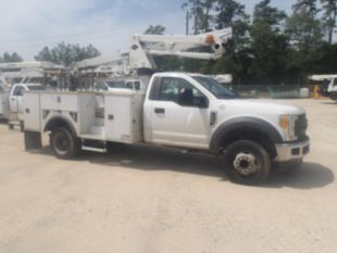 Versalift Telecom Aerial Device Cable Placer on 2017 Ford F550 4x2