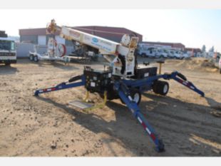 2005 Skylift MD-33 Plus Mini Digger Derrick W/Trailer