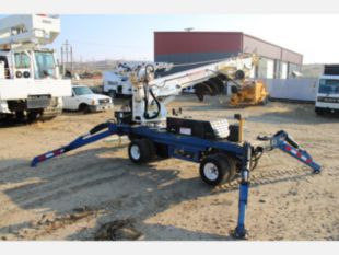 2005 Skylift MD-33 Plus Mini Digger Derrick W/Trailer