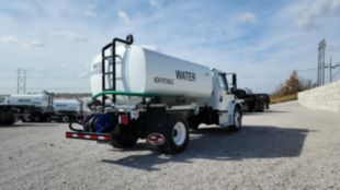 2017 Freightliner M2106 4x2 2022 Load King 2500 Gallon Water Truck