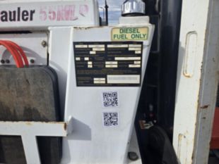 2017 SDP EZ-Hauler 5500 Tracked Digger Derrick with Trailer