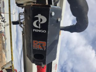 2017 SDP EZ-Hauler 5500 Tracked Digger Derrick with Trailer