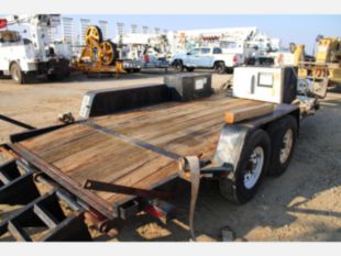 2005 Skylift MD-33 Plus Mini Digger Derrick W/Trailer