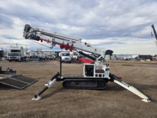 2017 SDP EZ-Hauler 5500 Tracked Digger Derrick with Trailer