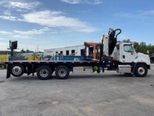 2025 Freightliner 114SD 8x4 IMT 40/275 K5 Roofing Knuckleboom Crane Truck
