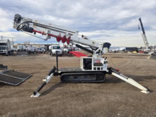 2017 SDP EZ-Hauler 5500 Tracked Digger Derrick with Trailer