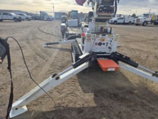 2017 SDP EZ-Hauler 5500 Tracked Digger Derrick with Trailer