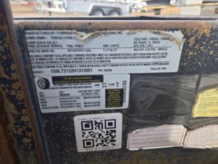 2017 SDP EZ-Hauler 5500 Tracked Digger Derrick with Trailer