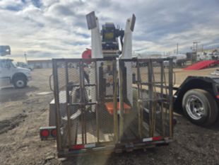 2017 SDP EZ-Hauler 5500 Tracked Digger Derrick with Trailer