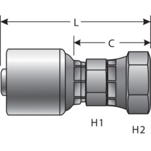 Coupling MegaCrimp™ 0.374