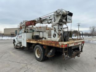 2015 Ford F-750 Diesel 4x2 Terex Commander 4047 Digger Derrick Truck