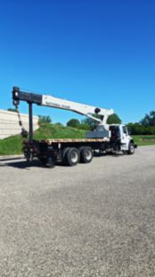 2018 Freightliner M2106 6x4 National 600H Hi-Rail Boom Truck