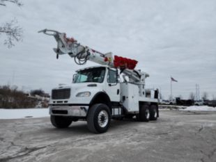 2019 Freightliner M2106 6x6 Terex C6060 Digger Derrick