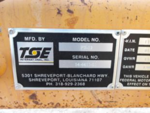 2014 TSE PT12 Pole Trailer