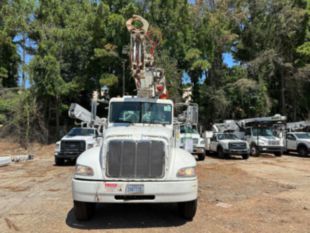 2009 Peterbilt 337 Diesel 4x2 Terex Commander 4047 Digger Derrick Truck