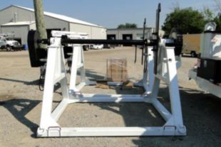 24,000 lbs 96 in Diameter x 67 in Width Manual Brake Stationary Reel Stand