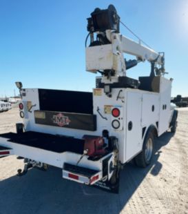 2019 RAM 5500 4x4 IMT 7500 Service Truck With Crane