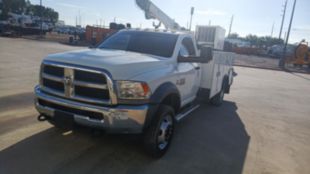 2018 Dodge Ram 5500 4x4 Load King Voyager 1 Service Truck With Crane