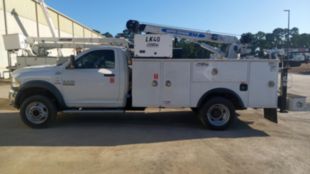 2018 Dodge Ram 5500 4x4 Load King Voyager 1 Service Truck With Crane