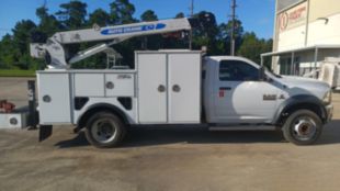 2018 Dodge Ram 5500 4x4 Load King Voyager 1 Service Truck With Crane