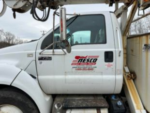 2015 Ford F-750 Diesel 4x2 Terex Commander 4047 Digger Derrick Truck