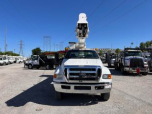 2015 Ford F-750 Diesel 4x2 Terex HRX-55 Material Handler Bucket Truck