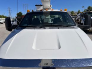 2015 Ford F-750 Diesel 4x2 Terex HRX-55 Material Handler Bucket Truck
