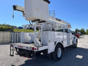 2015 Ford F-750 Diesel 4x2 Terex HRX-55 Material Handler Bucket Truck