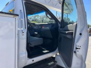 2015 Ford F-750 Diesel 4x2 Terex HRX-55 Material Handler Bucket Truck