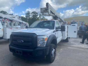2016 Ford F-550 Powerstroke Diesel 4x4 Versalift SST-40-EIH Bucket Truck