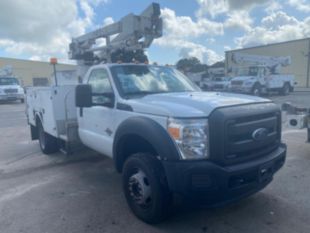 2016 Ford F-550 Powerstroke Diesel 4x4 Versalift SST-40-EIH Bucket Truck
