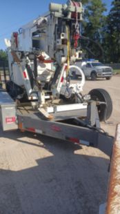 2018 SDP EZ Hauler 55MLP Mini Digger With Support Trailer