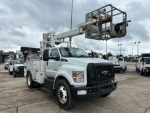 2019 Ford F-750 Powerstroke Diesel 4x2 Versalift VTP-40NE Cable Placer Truck