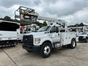 2019 Ford F-750 Powerstroke Diesel 4x2 Versalift VTP-40NE Cable Placer Truck