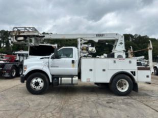 2019 Ford F-750 Powerstroke Diesel 4x2 Versalift VTP-40NE Cable Placer Truck