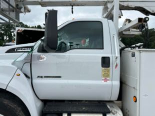 2019 Ford F-750 Powerstroke Diesel 4x2 Versalift VTP-40NE Cable Placer Truck