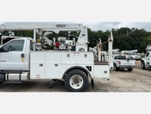 2019 Ford F-750 Powerstroke Diesel 4x2 Versalift VTP-40NE Cable Placer Truck