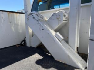 2015 Ford F-750 Diesel 4x2 Terex HRX-55 Material Handler Bucket Truck