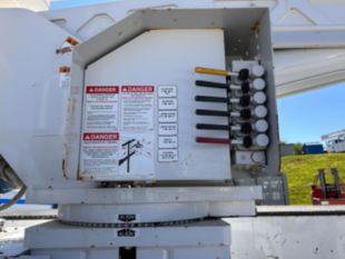 2015 Ford F-750 Diesel 4x2 Terex HRX-55 Material Handler Bucket Truck