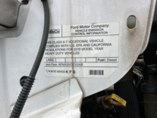2019 Ford F-750 Powerstroke Diesel 4x2 Versalift VTP-40NE Cable Placer Truck