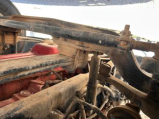 2015 Ford F-750 Diesel 4x2 Terex HRX-55 Material Handler Bucket Truck