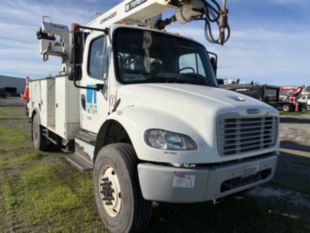 2015 Freightliner M2 4x4 Automatic Terex Commander 4047 Digger Derrick Truck