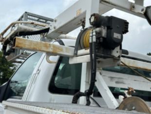 2019 Ford F-750 Powerstroke Diesel 4x2 Versalift VTP-40NE Cable Placer Truck