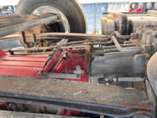 2015 Ford F-750 Diesel 4x2 Terex HRX-55 Material Handler Bucket Truck