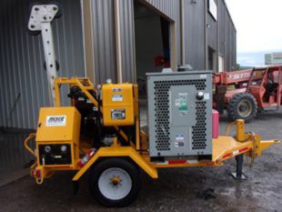 8,500 lbs Underground Puller Air Compressor