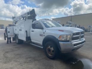 2017 Dodge 5500 Diesel 4x4 IMT DOM1-SIII + 7500 Service Truck and Crane