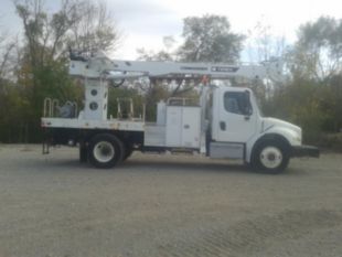 2016 Freightliner M2 4x2 Automatic Terex Commander 4047 Digger Derrick Truck