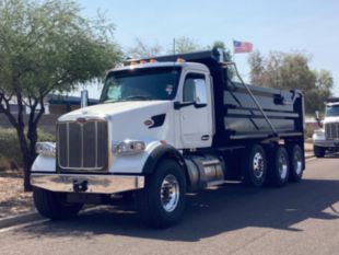 2025 Peterbilt 567 8x4 18' 6" Dump Truck