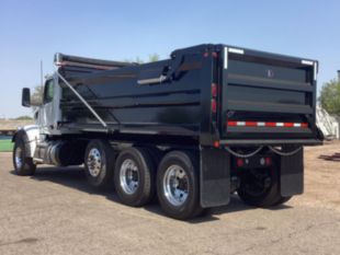 2025 Peterbilt 567 8x4 18' 6" Dump Truck